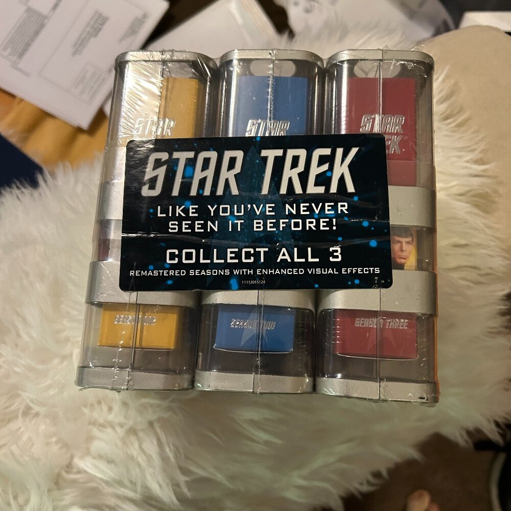 Star Trek: The Original Series - Complete Remastered Seasons 1-3 DVD‎ Set SEALED